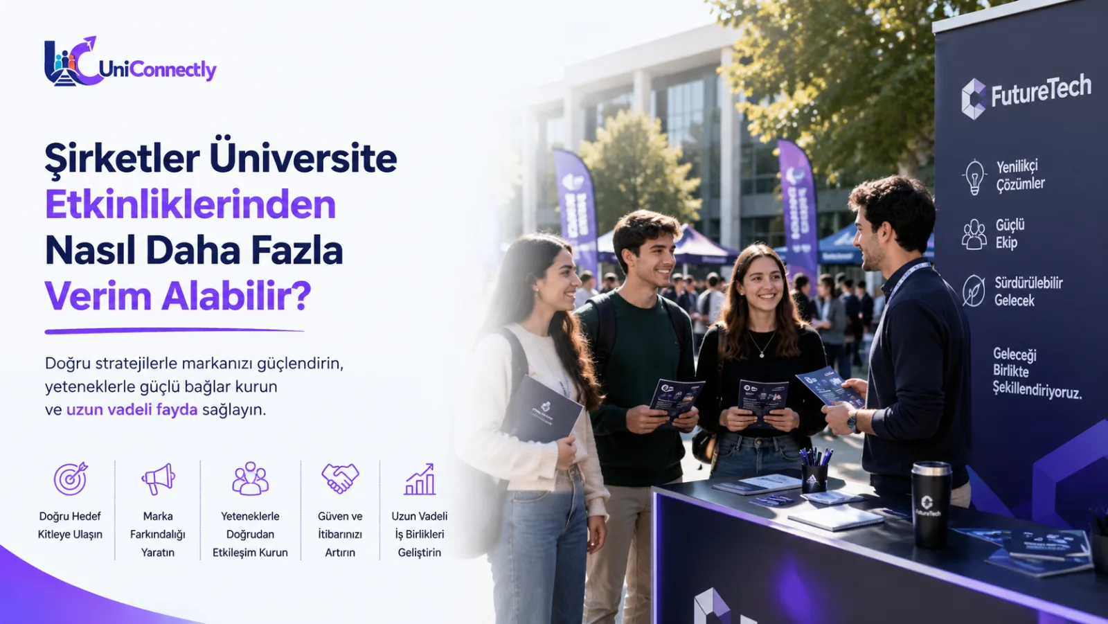 Şirketler Üniversite Etkinliklerinden Nasıl Daha Fazla Verim Alabilir?
