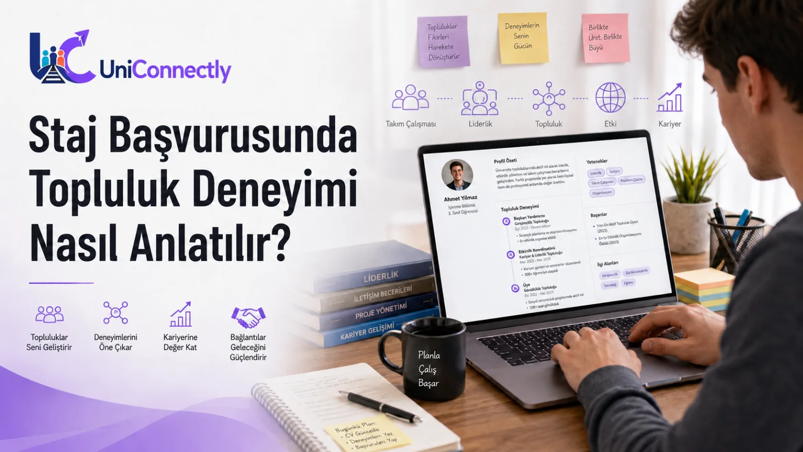 Staj Başvurusunda Topluluk Deneyimi Nasıl Anlatılır?
